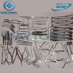Basic Craniotomy & Laminectomy Surgical Orthopedic Spinal Instruments 78 Pcs Set