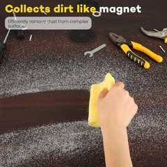 Tack Cloth 6 Pack Paint Woodworking Sticky Tac Rag 18X36inch Clean Dust