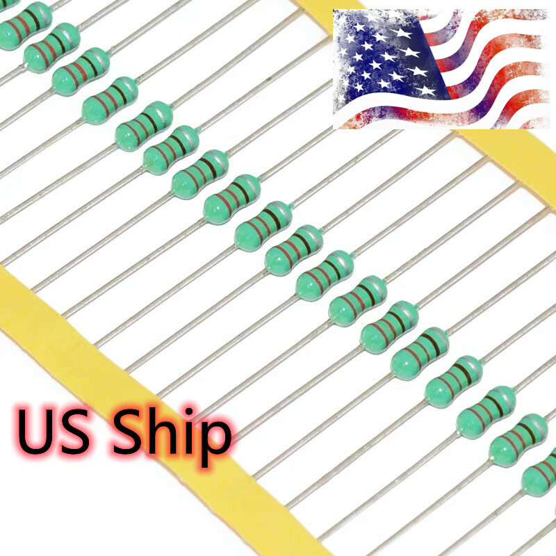 10Pcs 1W 10% Color Ring 1W Inductor 0510 Set 2.2uH-10mH Choose From 25 Values