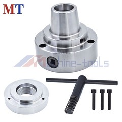 5C 5″ Collet Lathe Chuck Closer W/ Semi-finished Adp.2-1/4″ x 8 Thread Chuck