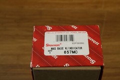 New Starrett METRIC No. 657 Magnetic Base Back PlungerDial Indicator Set 0-5mm