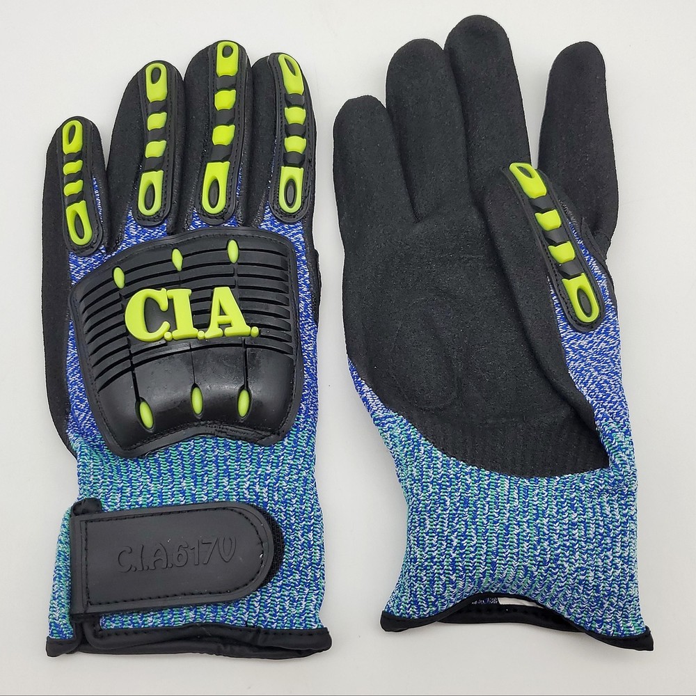 Global Glove CIA617V Cut Impact Abrasion Resistant Gloves Medium Vice Gripster