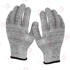 1 Pair Metal Mesh Butcher Anti-cut Glove Stab Resistant Safety Gloves Kitchen