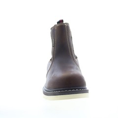 Avenger Wedge Romeo Electrical Hazard Waterproof Womens Brown Work Boots 8.5