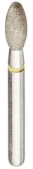 30 Burs Dental Diamond Burs FG 379/023XF EGG Shape Extra Fine Coarse Fine Yellow
