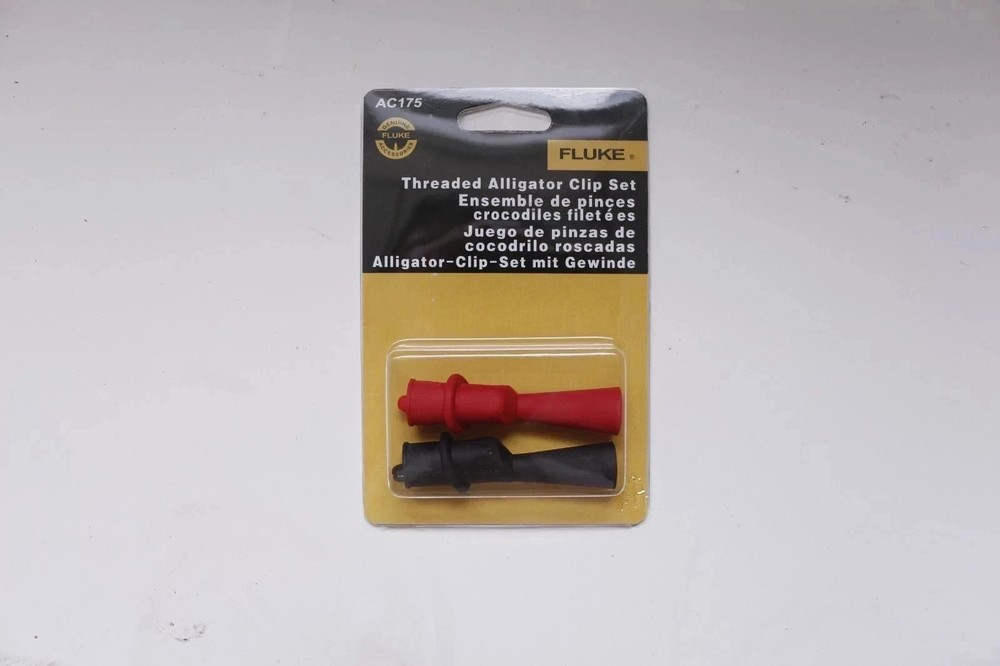 NEW Original Fluke AC175 Insulated Alligator Clip Flexible Boots for Test Leads