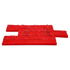 Brick Pattern Decorative Concrete Cement Stamp PU Decorative Stamped Texture Mat