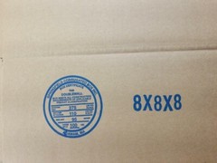 8 x 8 x 8 Double Wall Heavy Duty Cardboard Box (Corrugated)