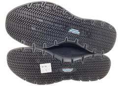 Skechers Women’s Work Bronaugh RF Slip Resistant Lace Up Black Size:9.5 196MO