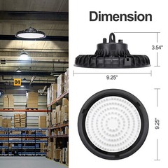100W UFO Led High Bay Light Commercial Industrial Warehouse Factory Shop Light