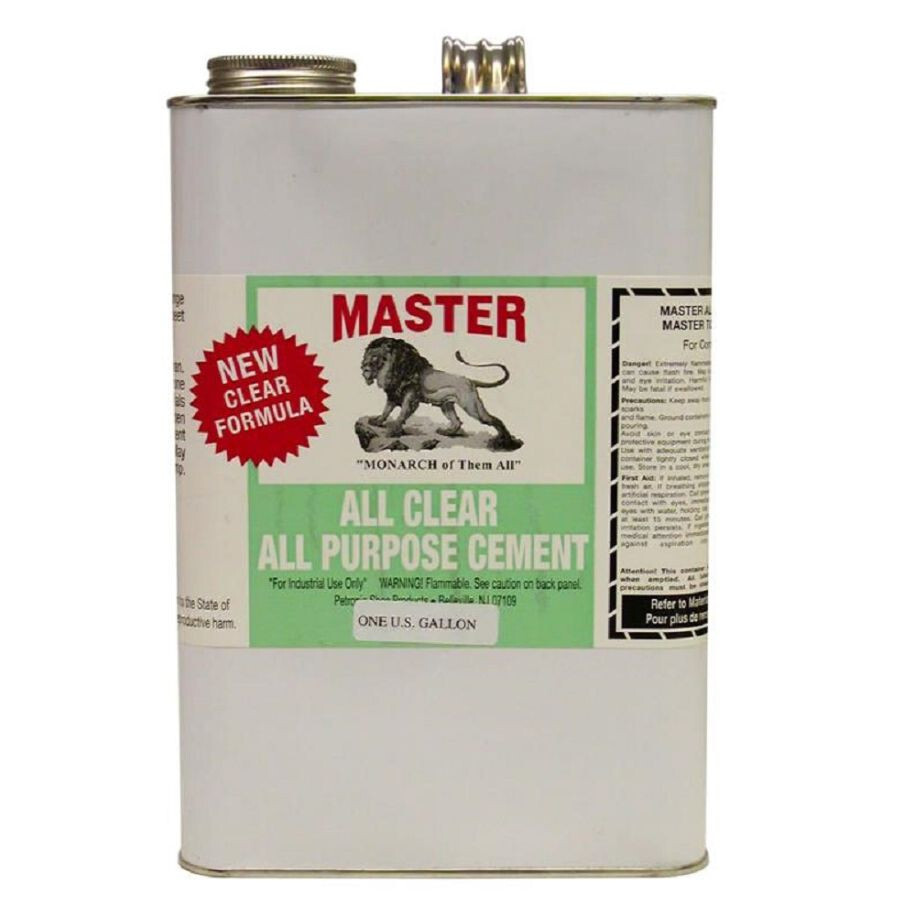 Petronio’s Master Clear Bond All-Clear Cement Gallon (Toluene Free)