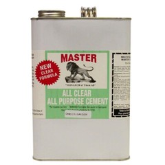 Petronio’s Master Clear Bond All-Clear Cement Gallon (Toluene Free)
