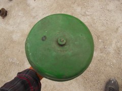 John Deere JD Tractor tall long air cleaner pipe w/ precleaner bowl + rubber grm