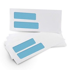 #10 Double Window Flip & Seal Security Envelopes – Security Tinted (30110)
