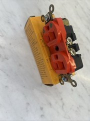 Hubbell Wiring Device-Kellems IG8200 Duplex Straight Blade Receptacle, 5-15R,