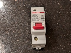 Air Switch, Breaker for Surron/Talaria/Eride 72V Batteries USA- DZ47-125 1P 125A