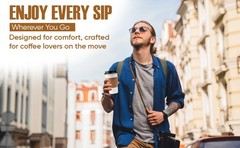 Disposable Coffee Cup Sleeves – Kraft Paper Insulated Hot Cup Holders for
