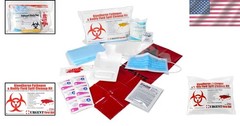 Compact 22-Piece Spill Kit – Ensure Compliance & Safety During Blood Cleanup