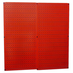 Metal Pegboard 32 in. x 32 in. Garage Storage Wall Organizer 2 Set Tool