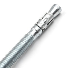 50 PCS 5/16×4 Inch Standard Fasteners HeavyDuty Zinc Wedge Concrete Anchors