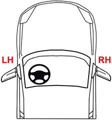 Passenger Power Heated Mirror Signal Light Paintable VW Passat 06-10 Sedan Wagon