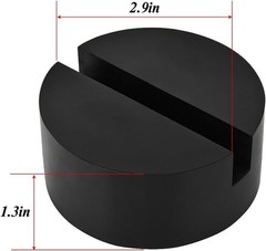 4PCS Car Jack Stand Pad, Rubber Pinch Weld and Frame Rail Protector Size: 4PCS