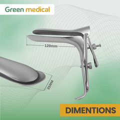 Graves Vaginal Speculum Large OB/Gynecology Stainless Steel German Grade