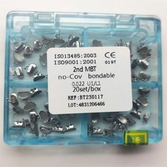 20Set Dental Orthodontic Bondable Buccal Tube 2nd MBT 022 U1/L1 Molar Tubes Mesh