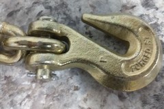 Peerless H3240-6220 1/2 In Trade Size 70 Grade 20 Ft L Straight Chain w/Hooks