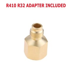 HVAC Tool AC Schrader Valve Core Remover Dual Size 1/4 and 5/16 Port Installer