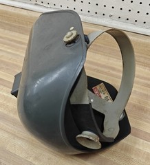 Vintage Fibre Metal Welding Helmet Mask Face Shield Model 910 USA Thermoplastic
