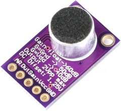 MAX9814 Microphone Amplifier Module Electret Mic 3Pcs AGC Car Gain Control Low