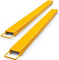 Pair 96″ Length 4.5″ Wide Forklift Extension Pallet Forks High Tensile Steel US