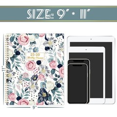 2025-2030 Monthly Planner – 5 Year Planner/Calendar 2025-2030 Spiral Bound, J…