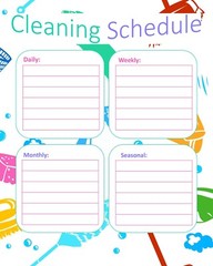 Spring Cleaning Planner