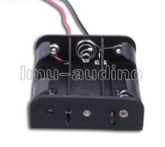 5pcs Plastic Battery Storage Case Box Holder For 3X AA 3xAA 4.5V Wire Lead-