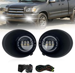 LED&DRL Fog Lights fit for 2007 2008 2009 2010 2011 2012 2013 Toyota Tundra, A
