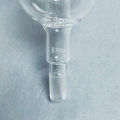 Chemglass Rotary Evaporator Bump Trap 100 ml Total of 2 Traps