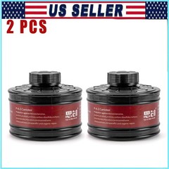 40mm Gas Mask Filters – Full Face Respirator Mask Cartridge for Paint