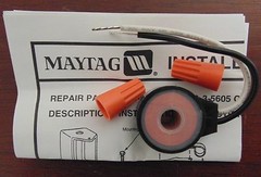 MAYTAG WHITE RODGERS EMERSON F91 320000S1 3 5603 Gas Valve Solenoid Coil 3-5603
