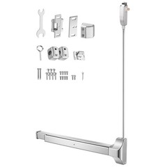 Uimoso Push Bar Panic Exit Device for 28″ Doors with Vertical Top Rod