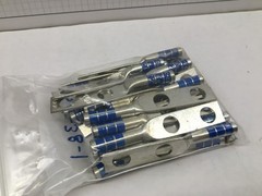 Izzy 62-38-1, #6 AWG Lug, 2 hole, 3/8″ Holes, 1″ OC, Long Barrel – 23 pcs