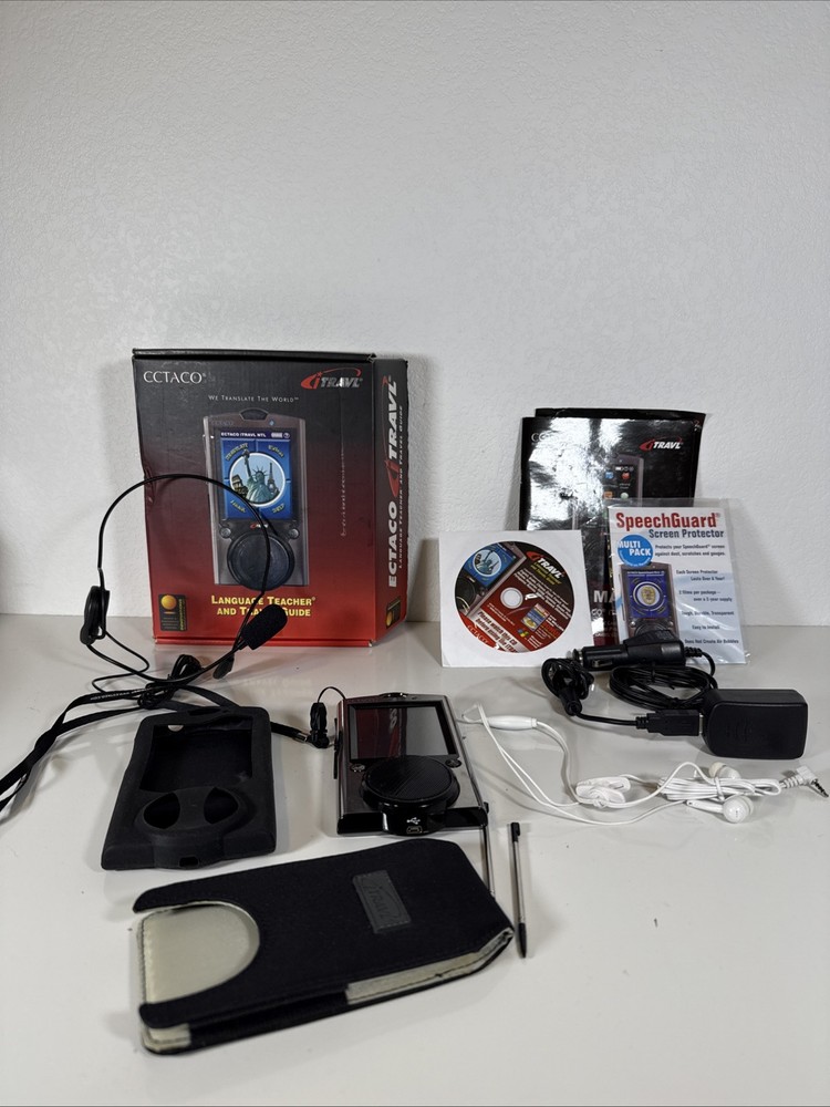 ECTACO iTRAVL NTL-8W Electronic 2-way Speech To Speech Translator 8 Languages