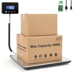 “Bascula Balanza Digital Industrial 660 Lbs Comercial En Kg O Libras Basculas Ne