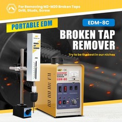 Portable EDM Tap Removal Tool Tap Burner Tap Buster Small Spark Eroder EDM-8C