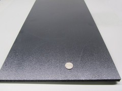Black ABS Sheet 3/8″ (.375″) X 12″ X 24″ Haircell Textured One Side