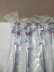 Lot of 6 Everbilt 1/2″x 3/4″ x12″ Brass Anti-Siphon Frost Free Sillcock Valves