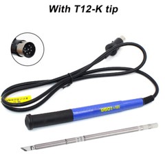 FX-9501 8-core Soldering Iron Handle T12 Tips Kit For HAKKO FX-951 Station 70W
