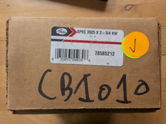 NEW Gates 3525 Taper Lock Bushing 2-3/4″ Bore 78585212 3525×2-3/4 NIB with Screw