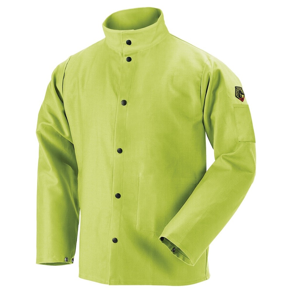 Revco Black Stallion 9oz Lime FR Cotton Welding Jacket (2X-Large) (FL9-30C)